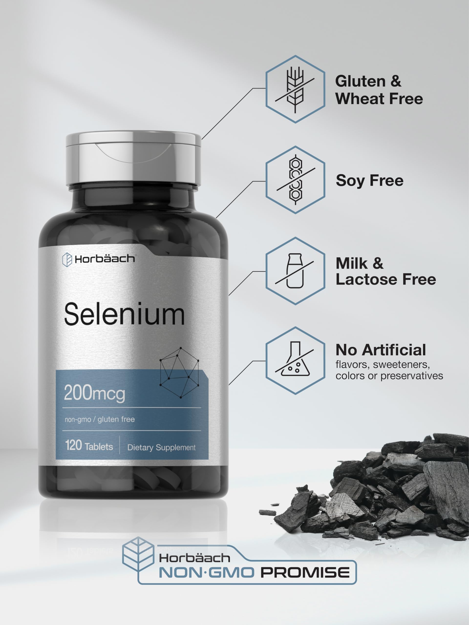 Laboratory tested Horbäach Selenium ingredients