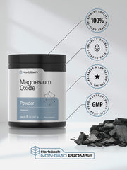 Serving scoop with Horbaach Magnesium Oxide Powder