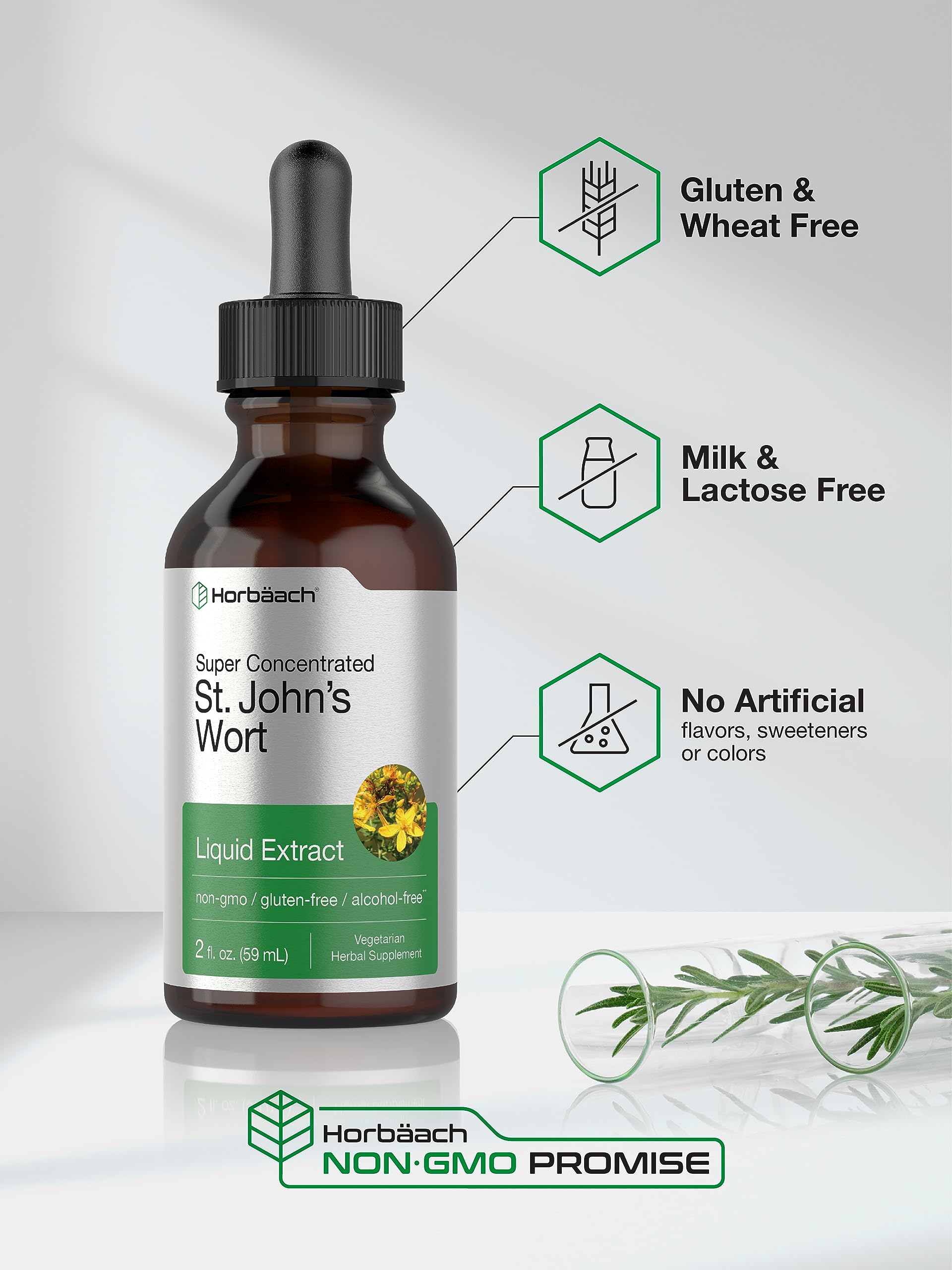 Dropper and bottle demonstrating tincture usage