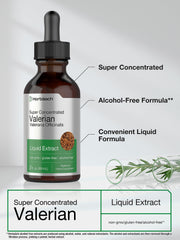 Ingredients for Horbäach Valerian Root Extract Drops – gluten-free, non-GMO
