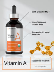 Organic MCT oil ingredient image for Horbäach Vitamin A Liquid