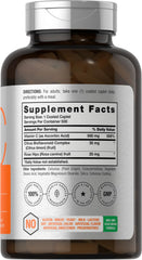 Close-up of Horbaach Vitamin C 500mg caplets