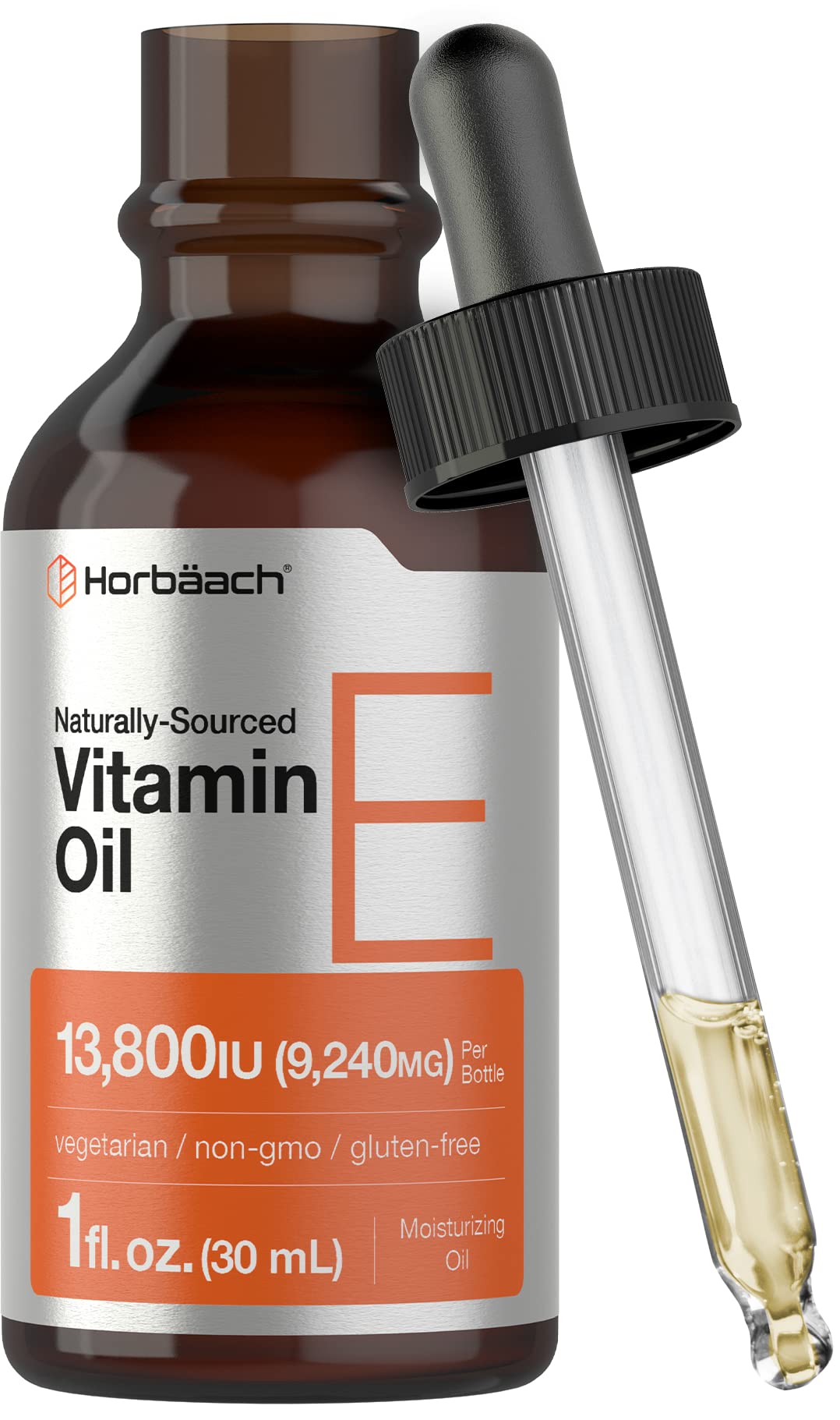 Horbäach Vitamin E Oil 13800 IU 1 oz bottle