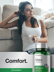 Quality and purity emphasis on Horbäach Vitex Berry bottle