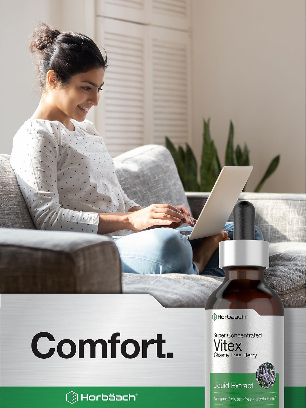 Packaging box and Horbaach Vitex tincture bottle