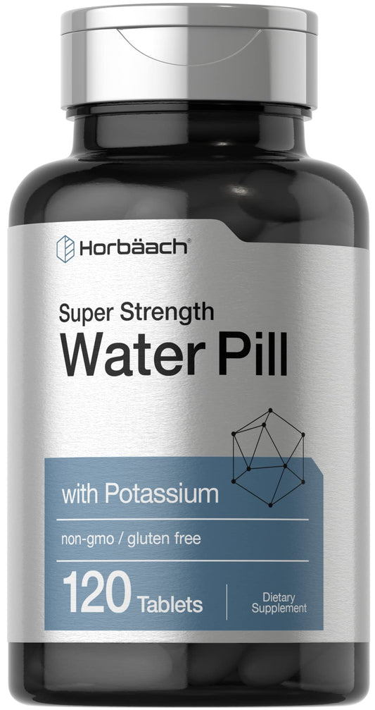 Horbäach Water Pills bottle - front view