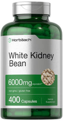 Hero shot of Horbaach White Kidney Bean Extract Capsules bottle
