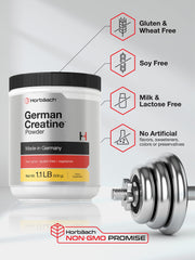Made in Germany Creapure laboratory testing badge