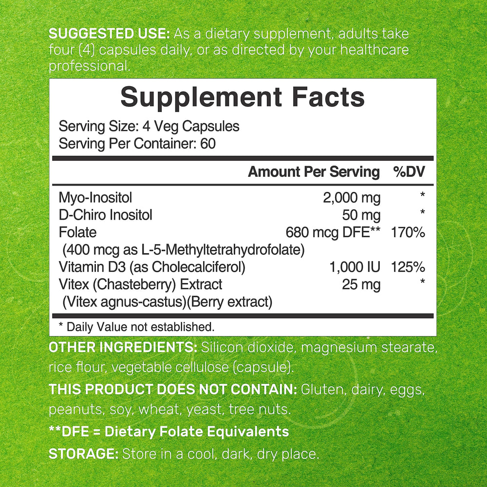 Graphic showing hormonal balance and cycle support capsules