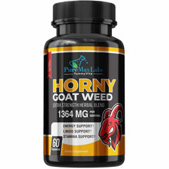 Hero image of Horny Goat Weed Extra Strength with Maca, L-Arginine and Ginseng – 60 capsules