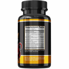 Close-up of Horny Goat Weed ingredients including Maca, L-Arginine and Ginseng