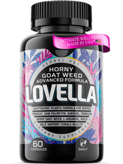 Hornygoatweed Women bottle with Maca Root capsules