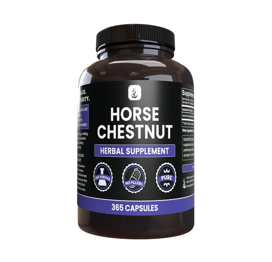 Bottle of Pure Original Ingredients Horse Chestnut capsules