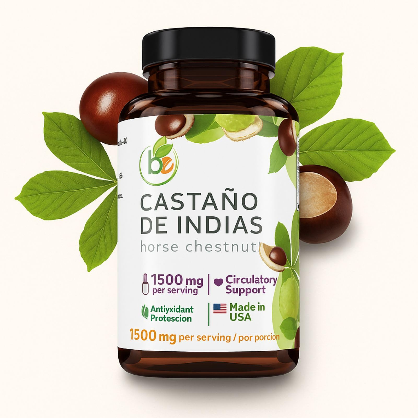 Close-up of Horse Chestnut extract used in the capsules
