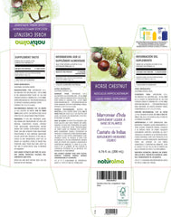 Horse chestnut seed tincture drops with 2 ml dropper