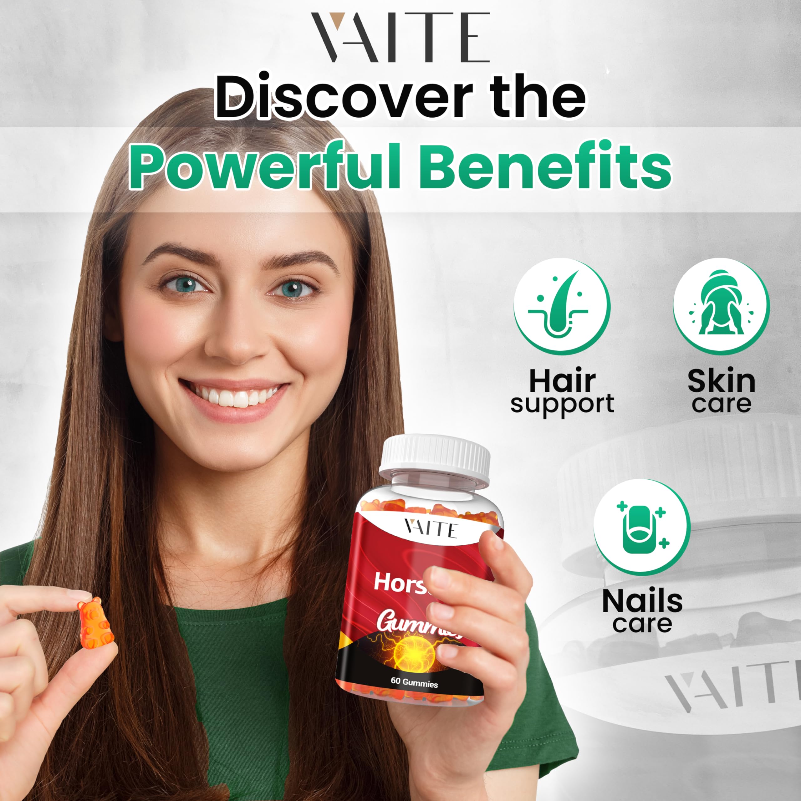 Close-up of horsetail extract and silica ingredients