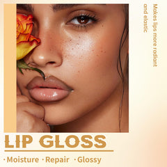 HOSAILY clear lip gloss nourishes and adds shine