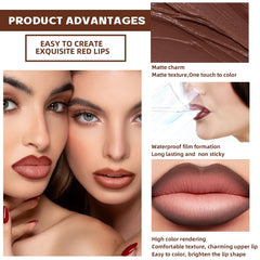 Hosaily creamy lip liner texture for smooth, precise application.