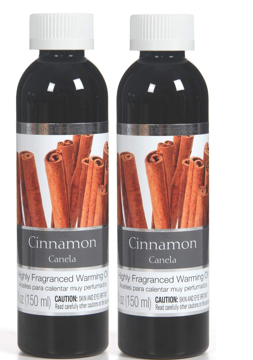 Hosley 2-pack 5 oz Cinnamon Fragrance Warming Oils