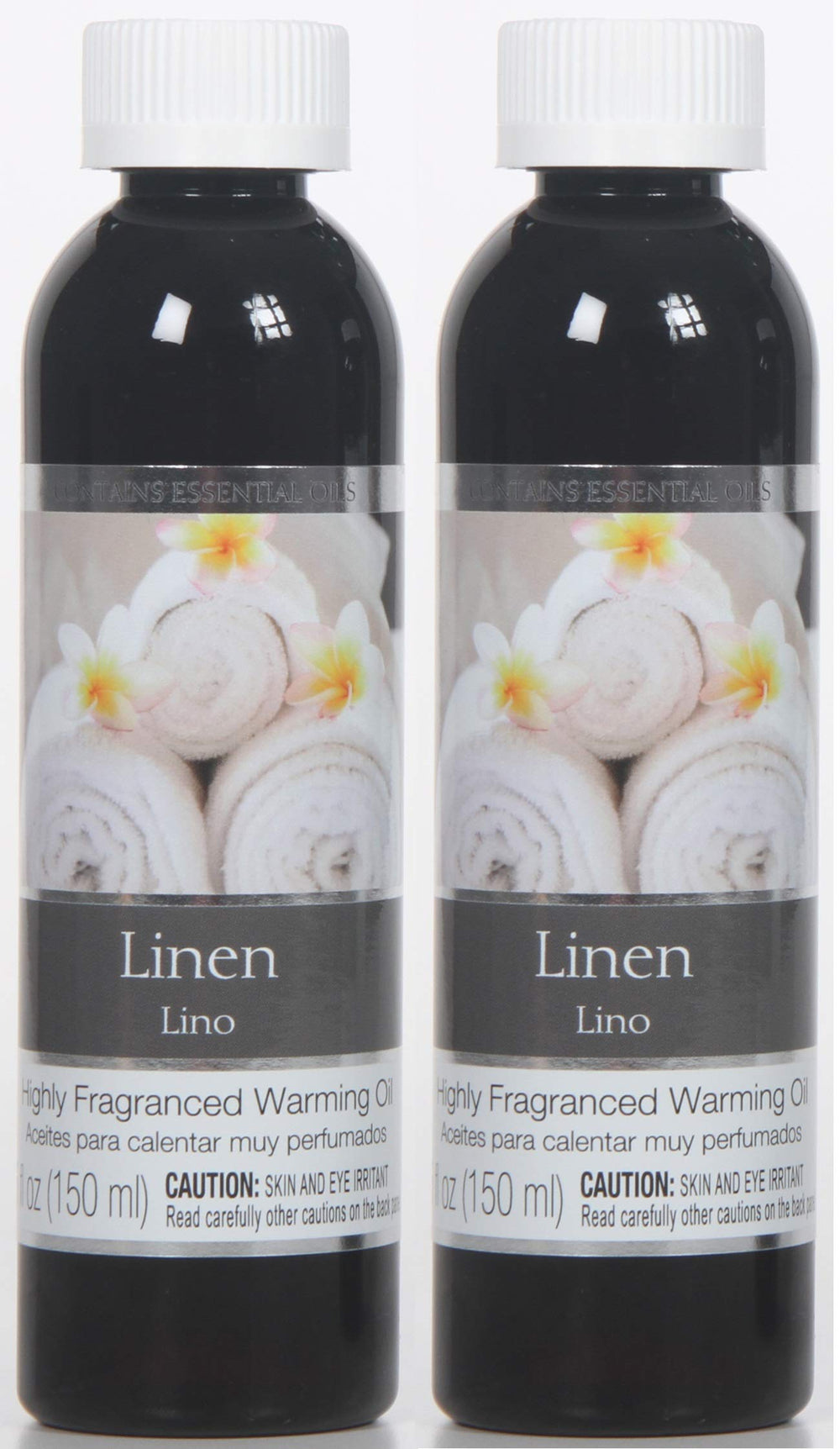 Hosley Linen Fragrance Warming Oils Set of 2, 5 oz each