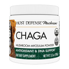 Host Defense Chaga Powder bottle hero image on white background