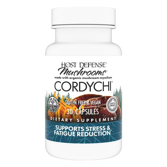 Host Defense CordyChi Capsules bottle front view