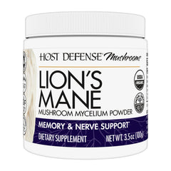 Host Defense Lion's Mane Powder bottle – front view