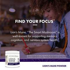 Ingredients: organic mushroom mycelium and brown rice substrate