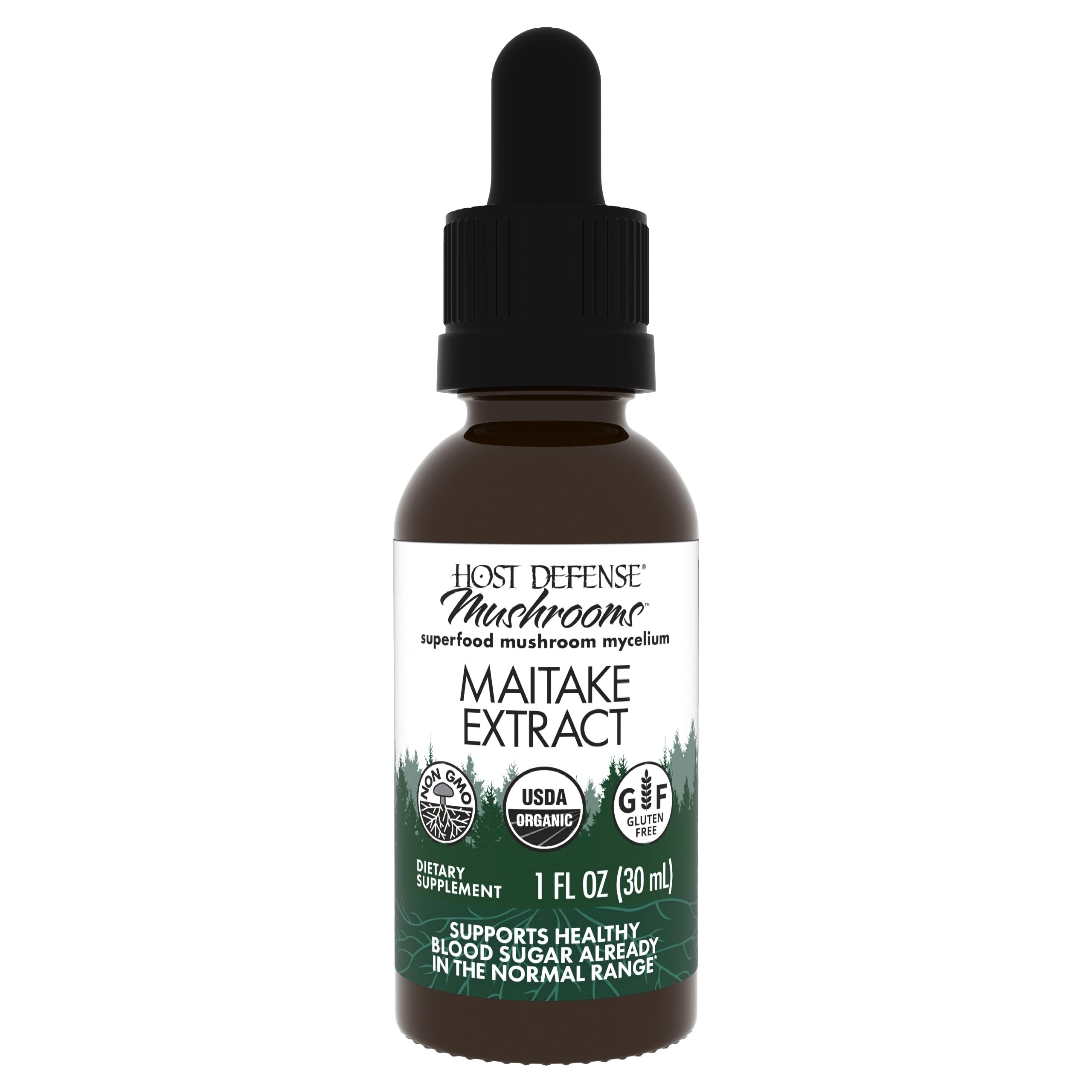 Host Defense Maitake Extract bottle for immune support