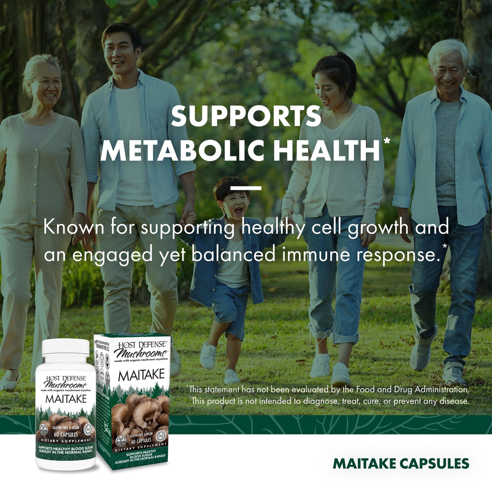 Host Defense Mushrooms brand featuring founder Paul Stamets.
