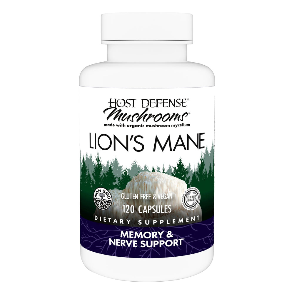 Host Defense Mushrooms Lion's Mane bottle