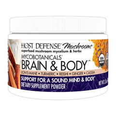 Packaging for Host Defense MycoBotanicals Brain & Body Powder