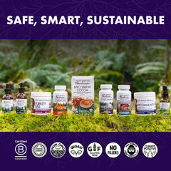 Close-up of product label details and ingredients