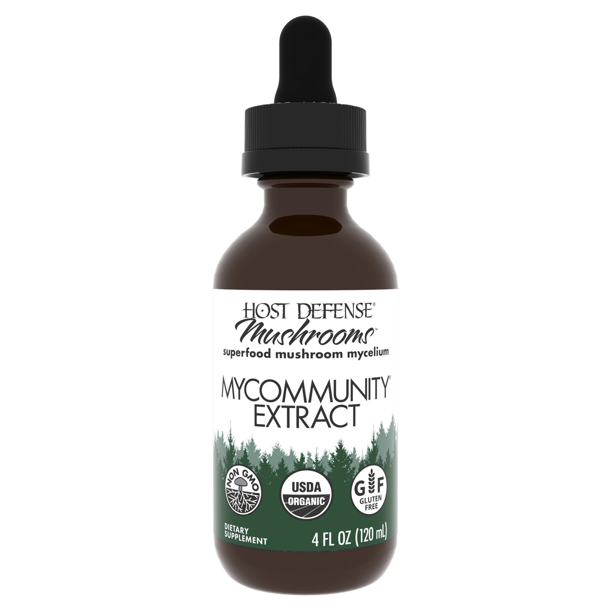 Host Defense MyCommunity Extract bottle - 4 oz