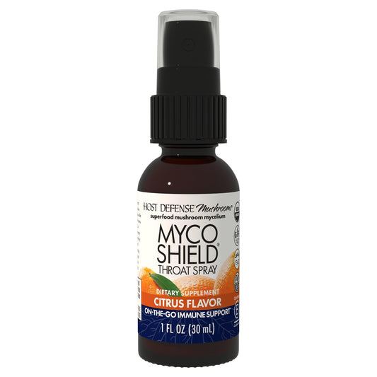 Host Defense MycoShield Throat Spray bottle