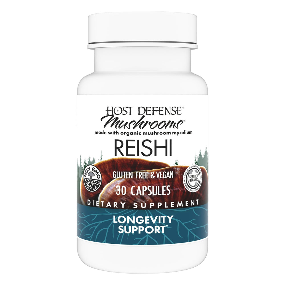Host Defense Reishi Capsules bottle hero image
