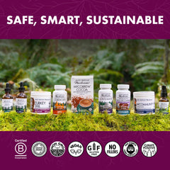USA-grown and organic certification symbols on label