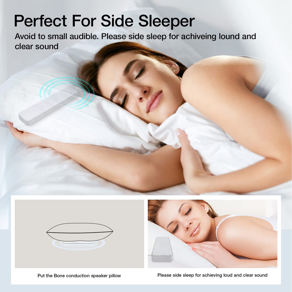 Hostena pillow speaker long battery life for extended use.