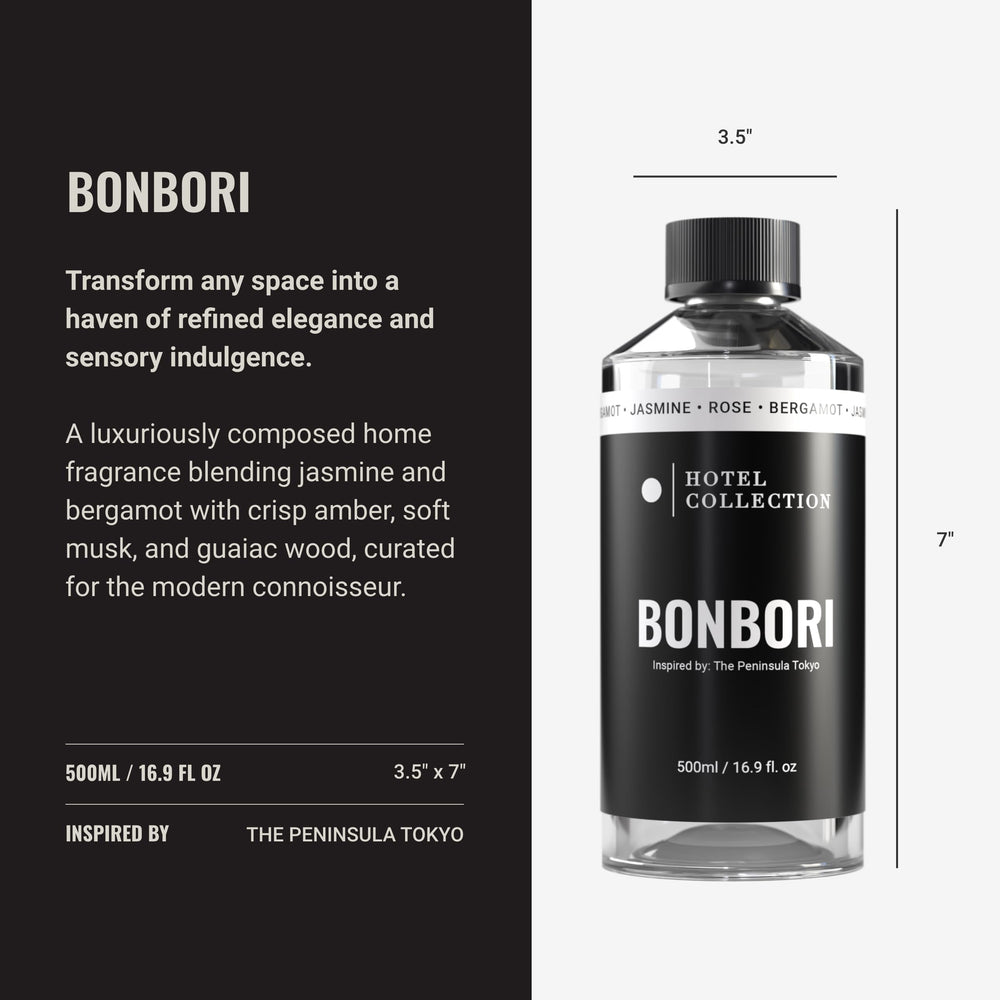 Hotel Collection Bonbori diffuser oil jasmine delivers delicate floral calm for relaxing spaces.
