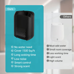 Hotel collection black diffuser with 400ml capacity