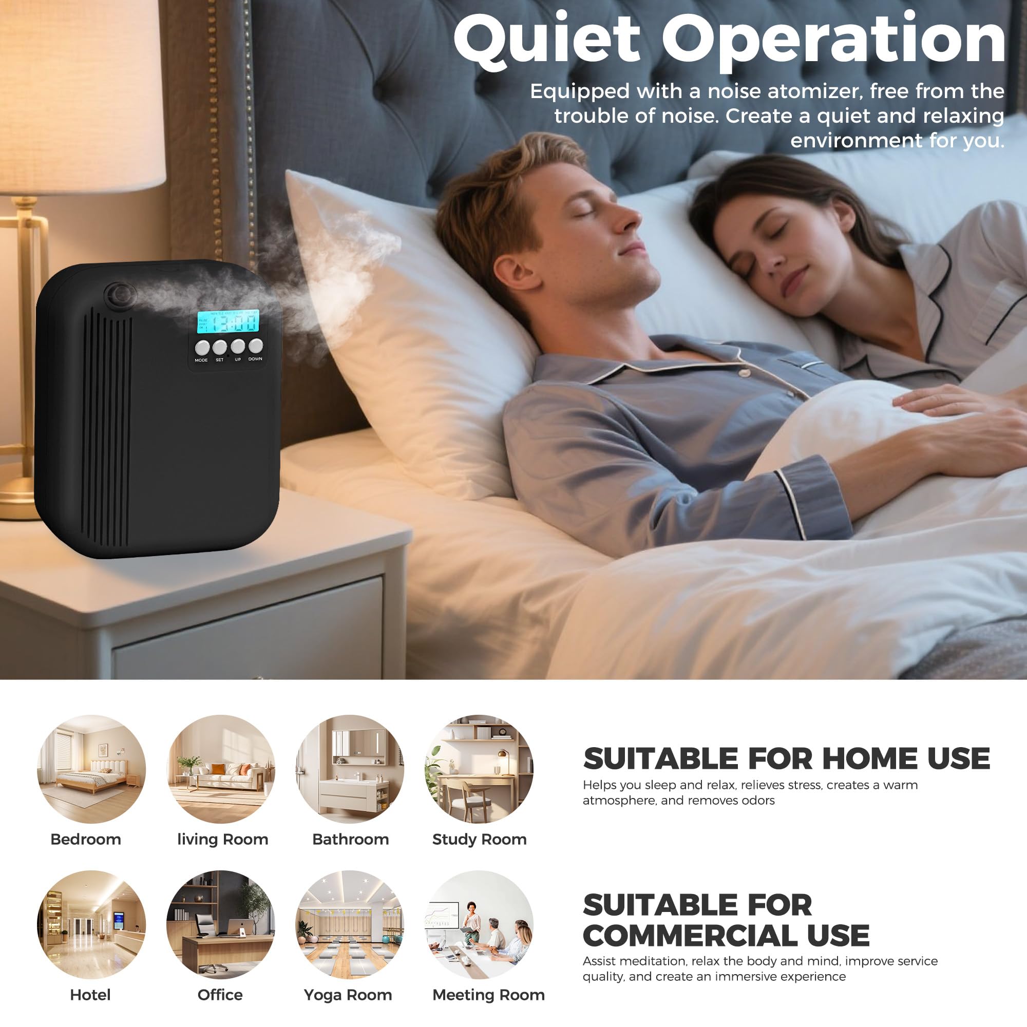 Desktop or wall-mount installation options