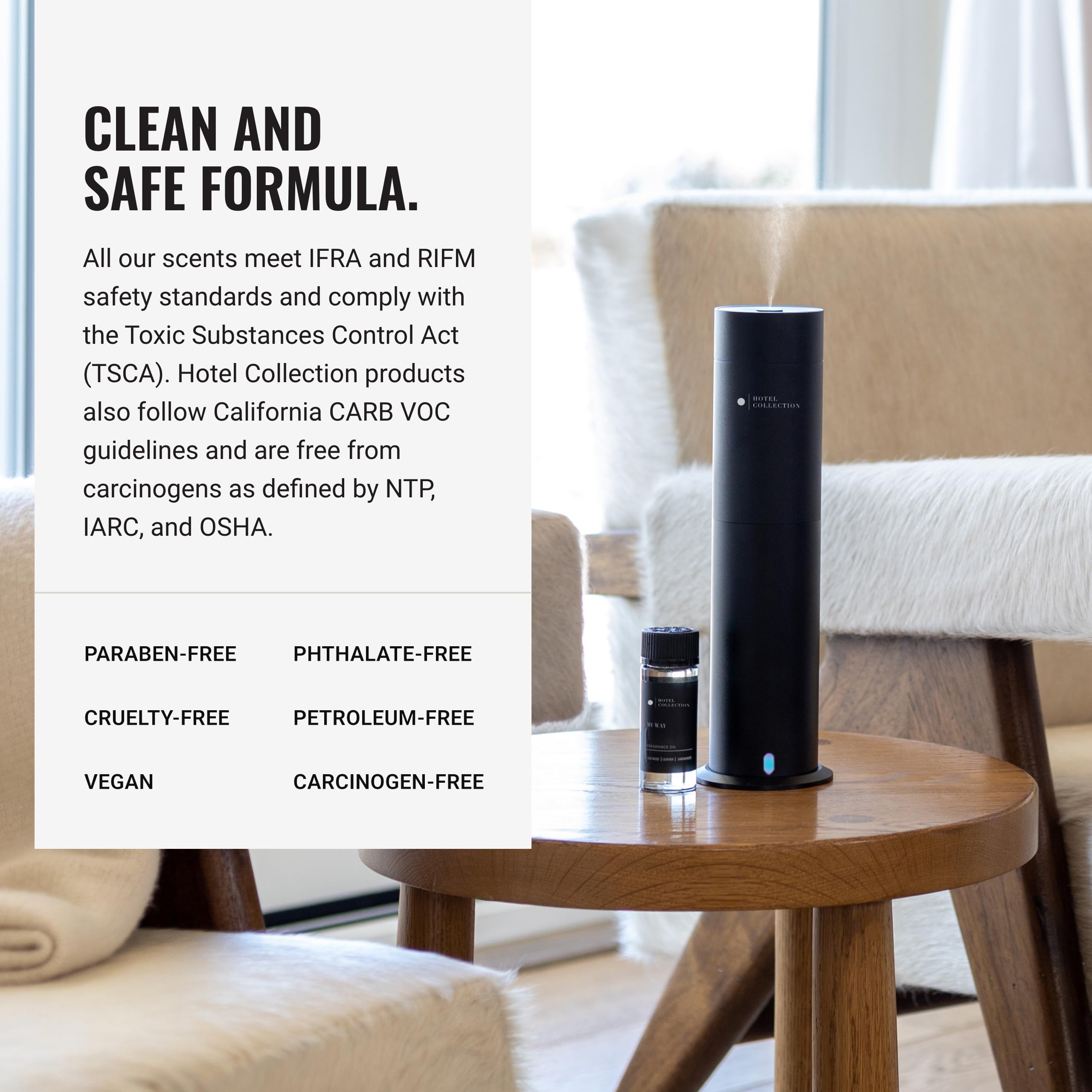 Hotel Collection Sakura agarwood note provides luxe depth for relaxing evenings.