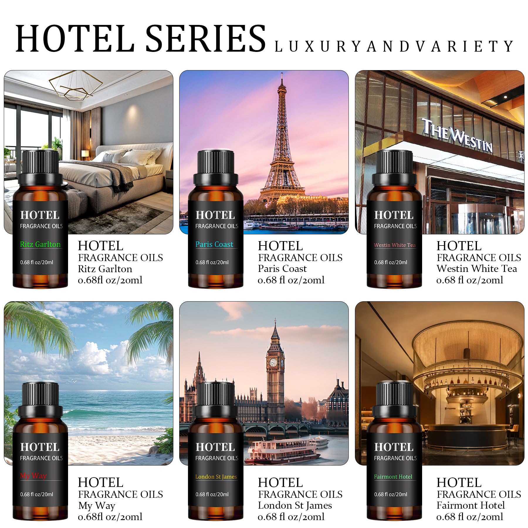 Westin White Tea-inspired fragrance oil bottle