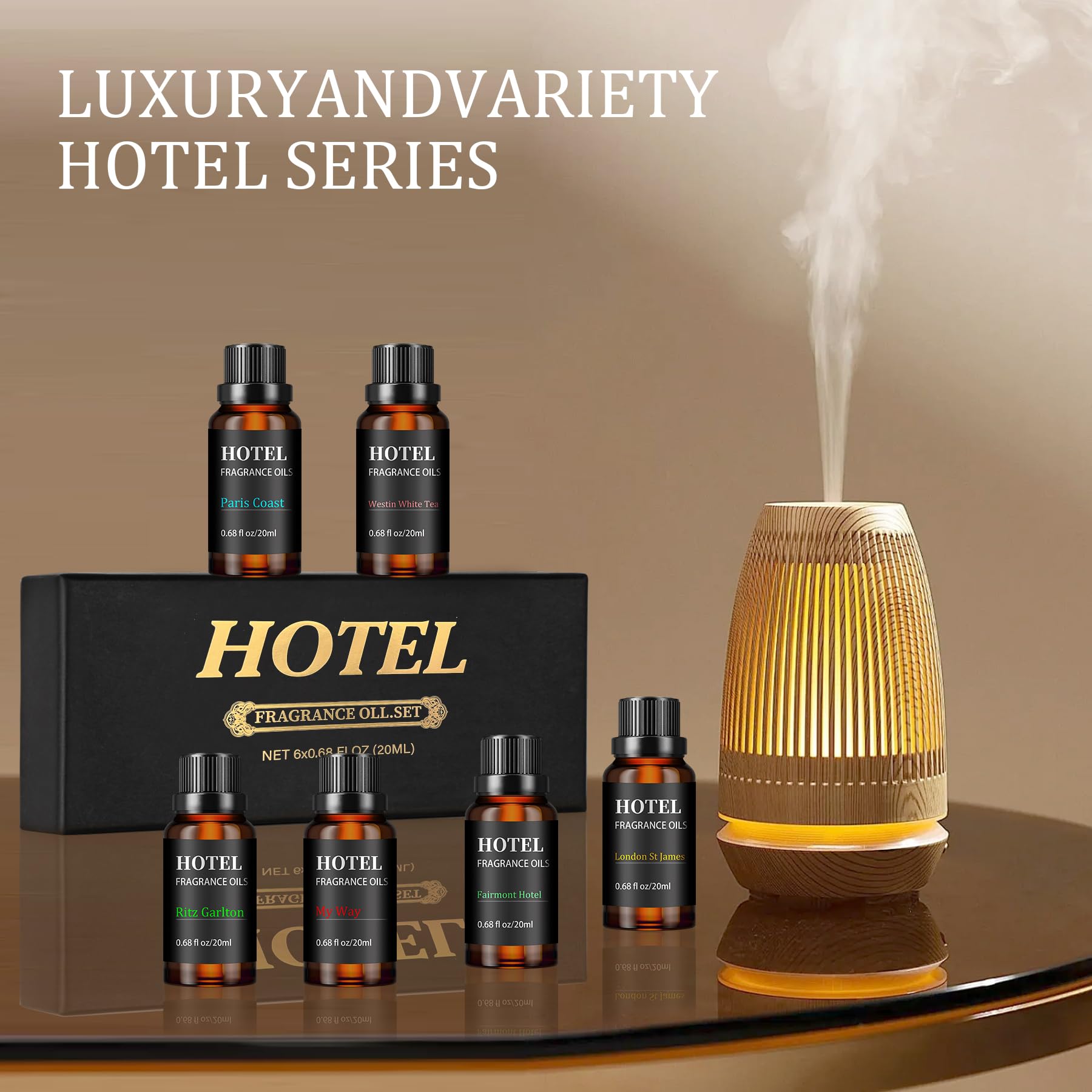 Ritz-Carlton hotel scent fragrance oil close-up