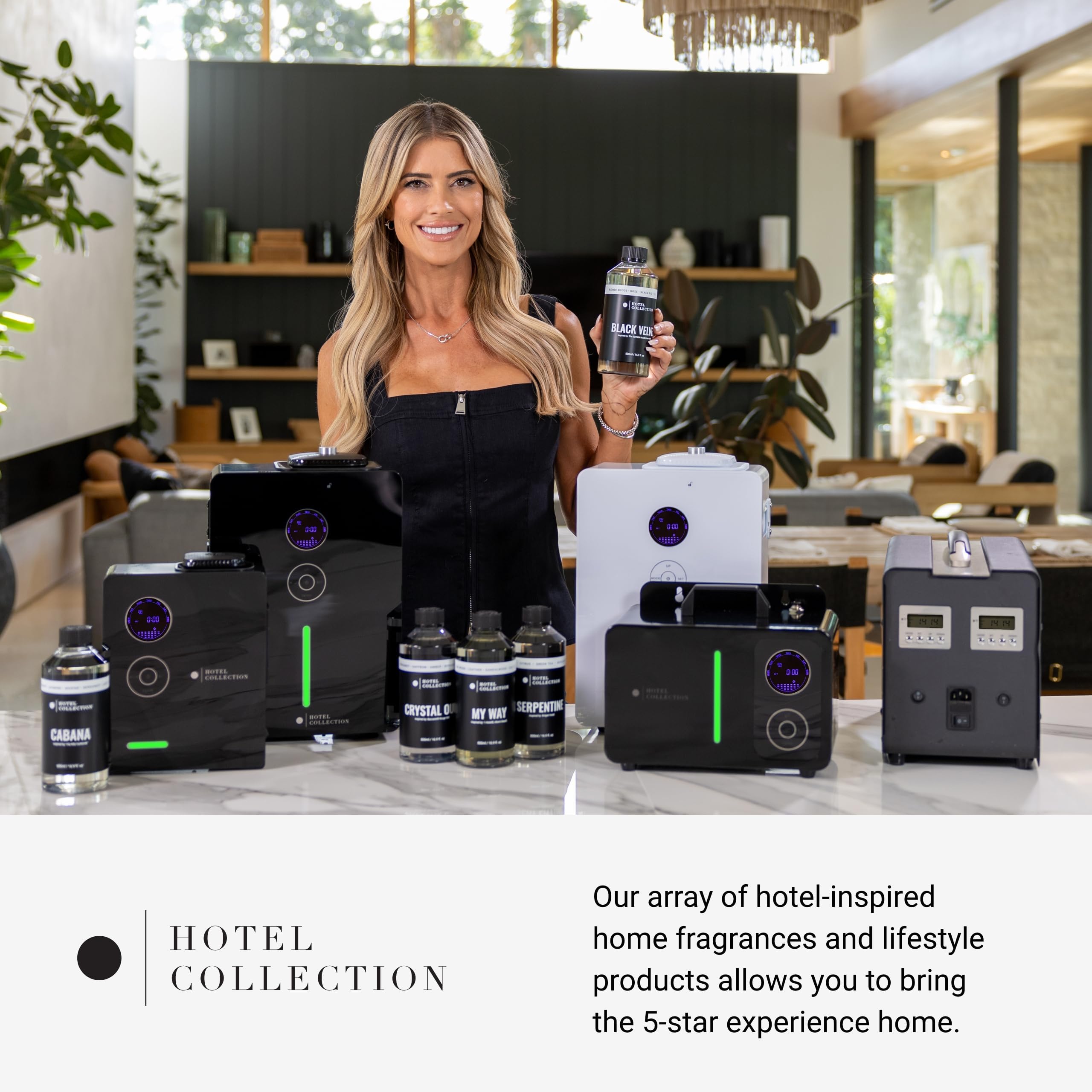 Hotel Collection diffuser supports pet-friendly homes with safe scenting