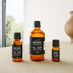Diffuser setup with fragrance oil for ultrasonic or waterless diffusers
