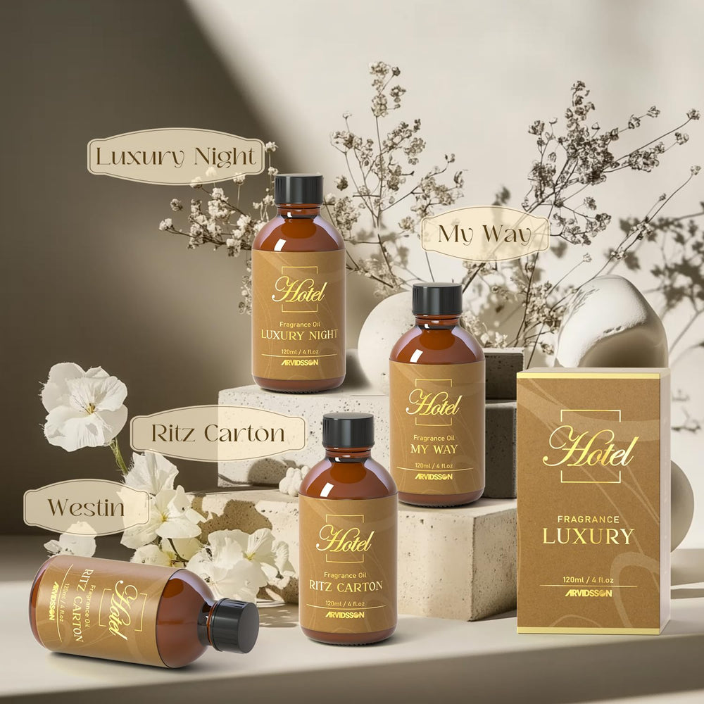 Gift box featuring Hotel Diffuser Oil set for women and men