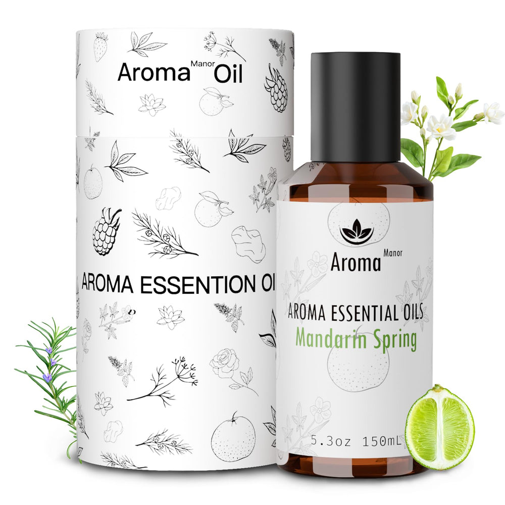 Hotel Diffuser Oil Mandarin Spring bottle label