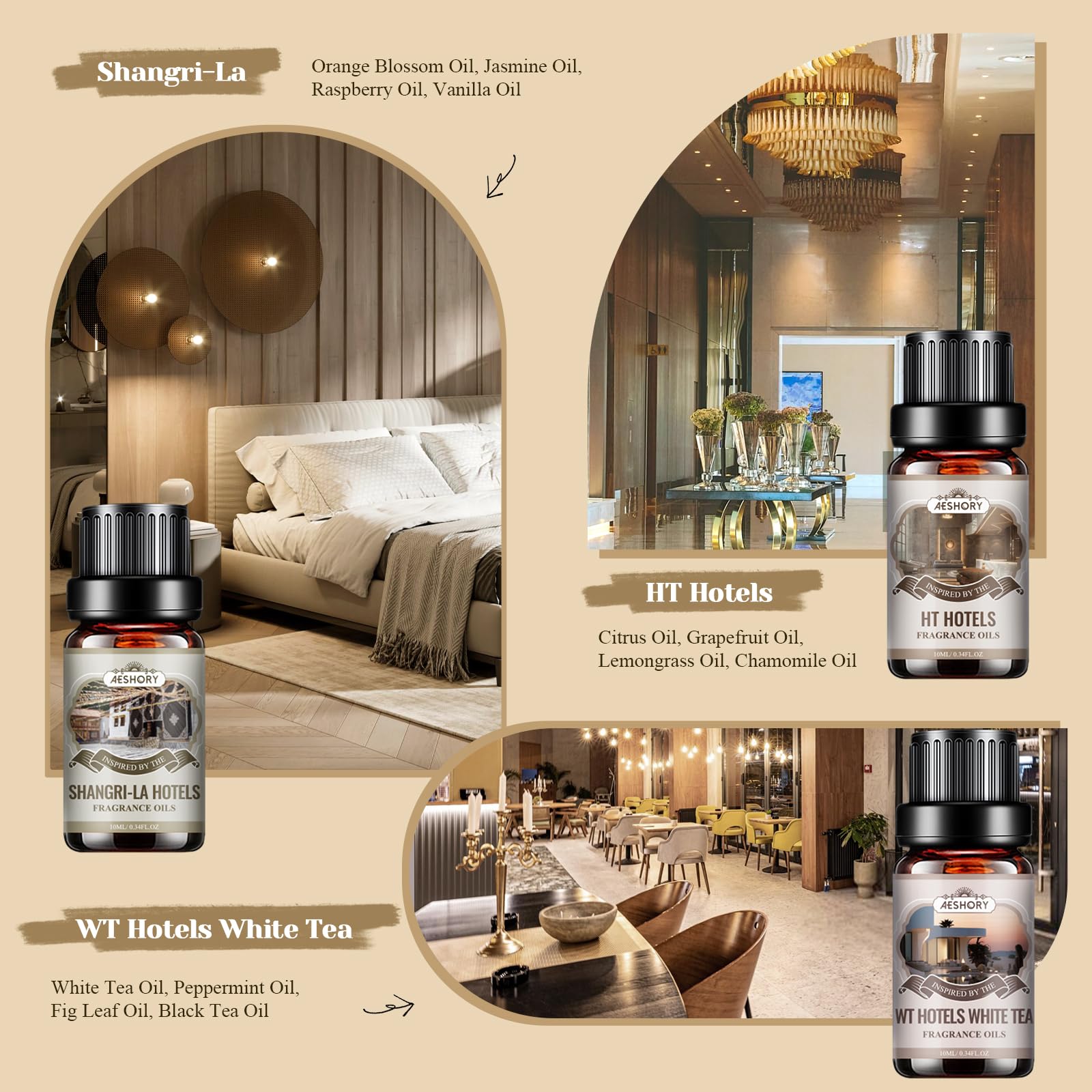 HT Hotels blend diffuser oil – 10ml