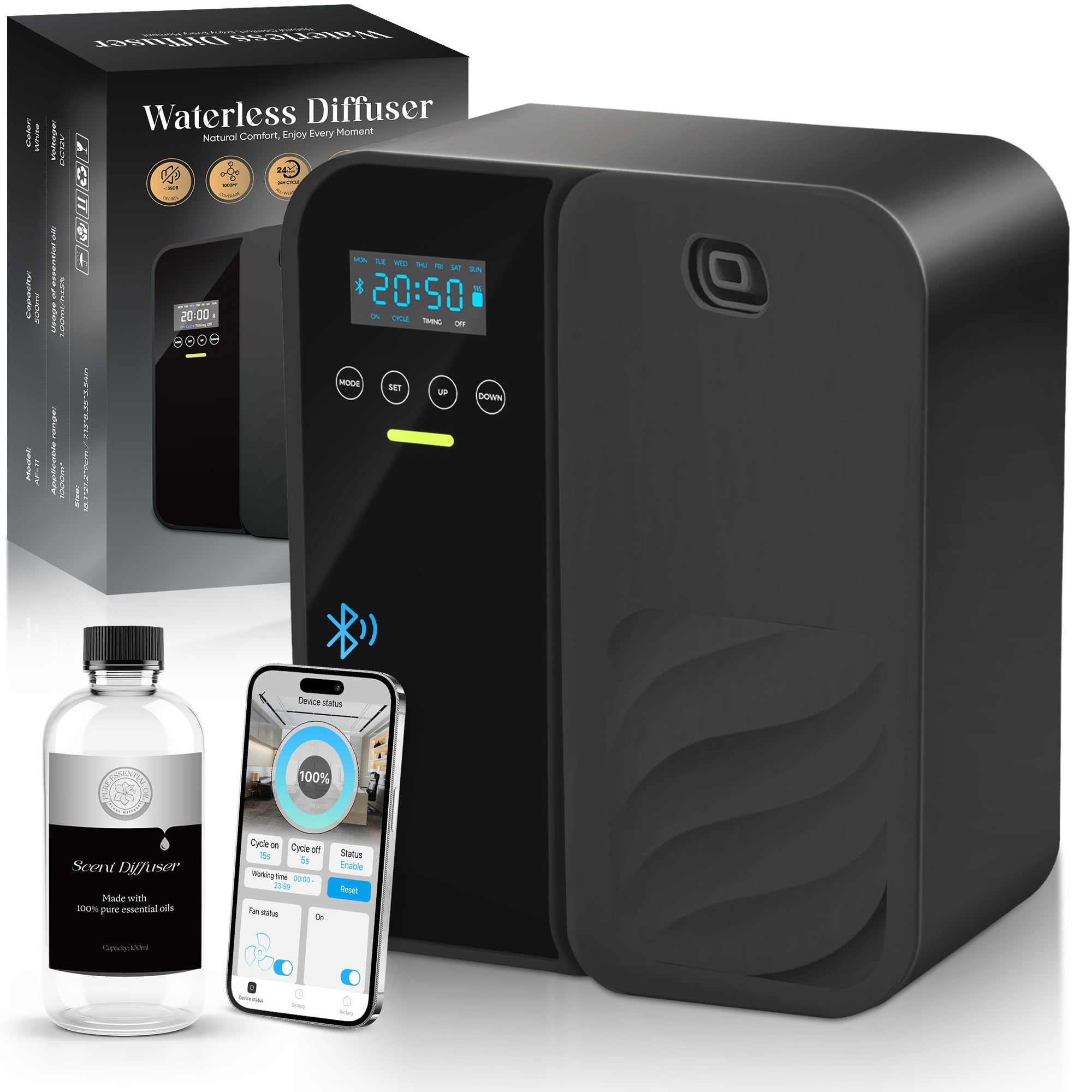 Hotel Scent Diffuser on table